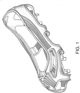 Design patent Example shoe