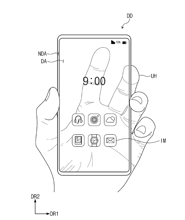 samsung transparent phone